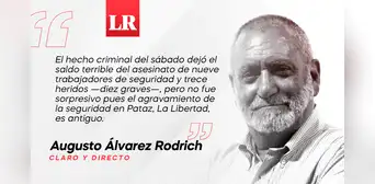 Sendero es hoy el crimen organizado, por Augusto Álvarez Rodrich