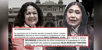 Plantean archivo de denuncias contra Acuña y Portero en casos de supuesto recorte salarial Plantean archivo de denuncias contra Acuña y Portero en casos de supuesto recorte salarial
