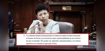 Congreso reabre debate sobre la imprescriptibilidad de los delitos de lesa humanidad