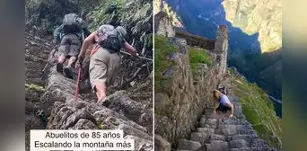 Adultos mayores escalaron pendiente extrema en Huayna Picchu: “La magia es indescriptible” Adultos mayores escalaron pendiente extrema en Huayna Picchu: “La magia es indescriptible”