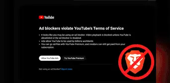 YouTube bloquea Brave, el navegador que permite ver videos sin los molestos anuncios YouTube bloquea Brave, el navegador que permite ver videos sin los molestos anuncios