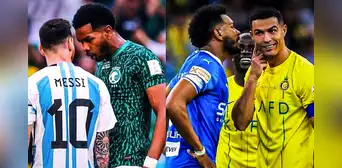 Al-Bulaihi lanzó desafiante mensaje tras ganarle a Messi y golear a Cristiano: "Nací para estos retos" Al-Bulaihi lanzó desafiante mensaje tras ganarle a Messi y golear a Cristiano: "Nací para estos retos"