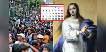 ¿Por qué el viernes 8 de diciembre será feriado en el Perú? Te decimos