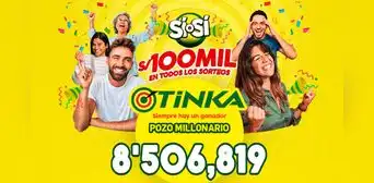 Resultados de La Tinka EN VIVO: revisa la jugada ganadora del miércoles 6 de diciembre