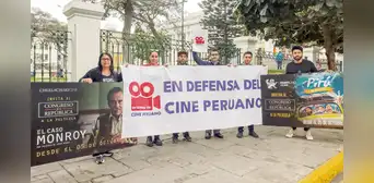 Colectivo de cine se une a las marchas Colectivo de cine se une a las marchas