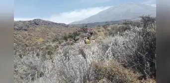Logran controlar cuatro incendios forestales en la región Arequipa Logran controlar cuatro incendios forestales en la región Arequipa