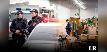 Menor desató tiroteo en colegio de Rusia: 2 estudiantes murieron y otros 5 resultaron heridos