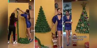 Maju Mantilla sorprende a fans con espectacular tutorial para armar un árbol navideño: “Hermoso” Maju Mantilla sorprende a fans con espectacular tutorial para armar un árbol navideño: “Hermoso”