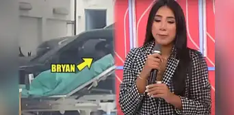 Samahara Lobatón fue internada de emergencia en una clínica y Bryan Torres llegó para socorrerla Samahara Lobatón fue internada de emergencia en una clínica y Bryan Torres llegó para socorrerla