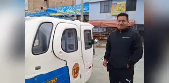 Dany Mondoñedo, el chofer que convirtió su mototaxi en un espacio para aprender en La Libertad Dany Mondoñedo, el chofer que convirtió su mototaxi en un espacio para aprender en La Libertad