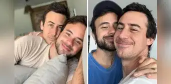Bruno Ascenzo sorprende a fans al aparecer en el romántico videoclip de su novio, Adrián Bello