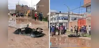 Sujetos negaron haber arrastrado a joven para robarle, pero cámara los delata y los linchan en Puno