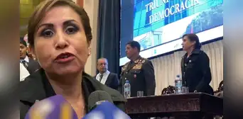 Patricia Benavides asiste a evento junto a jefe del Comando Conjunto de FF. AA. Patricia Benavides asiste a evento junto a jefe del Comando Conjunto de FF. AA.