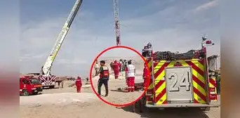 Rescatan a hombre que quedó atrapado en antena de radio de casi 100 metros en Tacna