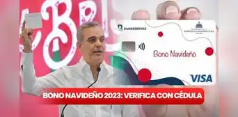 Brisita Navideña registro: ¿cómo COBRAR el BONO NAVIDEÑO 2023 en República Dominicana? Brisita Navideña registro: ¿cómo COBRAR el BONO NAVIDEÑO 2023 en República Dominicana?