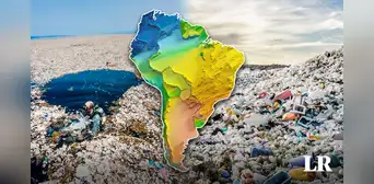 La isla de plástico que amenaza la vida marina de 2 países de Sudamérica: ¿qué es y cómo se formó? La isla de plástico que amenaza la vida marina de 2 países de Sudamérica: ¿qué es y cómo se formó?