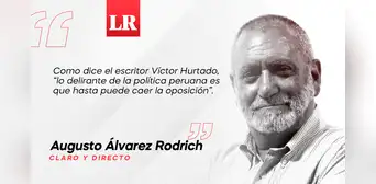 Boluarte sin oposición en el frente, por Augusto Álvarez Rodrich Boluarte sin oposición en el frente, por Augusto Álvarez Rodrich