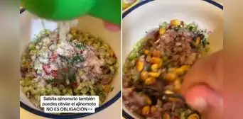 Joven asombra al preparar ‘ceviche de cancha’ y usuarios reaccionan: “Parece ensalada de atún” Joven asombra al preparar ‘ceviche de cancha’ y usuarios reaccionan: “Parece ensalada de atún”