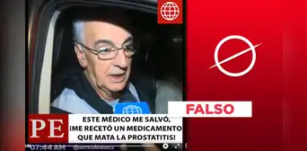 Jorge Fossati no promueve en TV "medicamento" contra la prostatitis