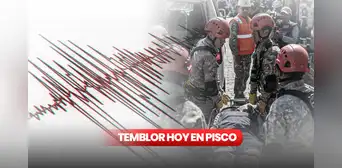 Temblor de magnitud 5.8 remeció Pisco HOY, según IGP Temblor de magnitud 5.8 remeció Pisco HOY, según IGP