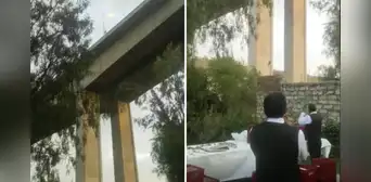 Arequipa: joven cae del puente Chilina en presencia de personas que disfrutaban de fiesta Arequipa: joven cae del puente Chilina en presencia de personas que disfrutaban de fiesta