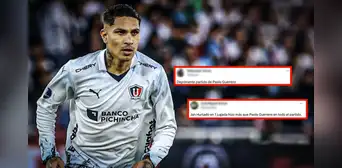 Hinchas de LDU critican duramente a Paolo Guerrero tras la primera final: "Deprimente partido"