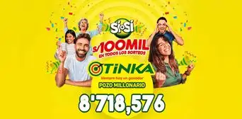 Resultados de La Tinka EN VIVO: conoce AQUÍ los resultados del sorteo del 10 de diciembre de 2023