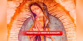 Frases para la Virgen de Guadalupe: oraciones y mensajes de agradecimiento a la morenita