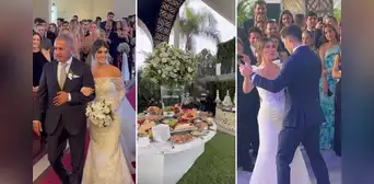 Patricio Parodi celebró LUJOSA BODA de su hermana Mafer: así se lucieron en la pista de baile