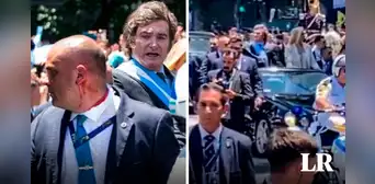 Agreden a Javier Milei: lanzan botellazo y hieren a miembro de seguridad durante asunción Agreden a Javier Milei: lanzan botellazo y hieren a miembro de seguridad durante asunción