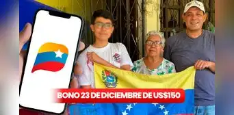 NUEVO BONO Especial 23 de diciembre de 150 dólares: ¿qué se sabe y cómo COBRAR vía Patria? NUEVO BONO Especial 23 de diciembre de 150 dólares: ¿qué se sabe y cómo COBRAR vía Patria?