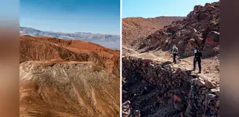 Descubren, por primera vez, canteras y caminos incas en cerros de Cañete que unirían Lima con Nazca Descubren, por primera vez, canteras y caminos incas en cerros de Cañete que unirían Lima con Nazca