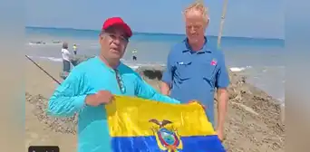 Ciudadano noruego quedó maravillado con playas norteñas y su gastronomía “súper” Ciudadano noruego quedó maravillado con playas norteñas y su gastronomía “súper”