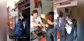 ¿Salchipapas y hamburguesas a un sol? Emprendedor de Huancayo sorprende con sus productos