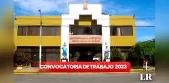 Trabajo en Arequipa: municipalidad distrital inició convocatoria con sueldos de hasta S/3.000 Trabajo en Arequipa: municipalidad distrital inició convocatoria con sueldos de hasta S/3.000