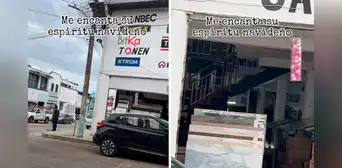 Tienda sorprende con peculiar decoración por Navidad: “Me emociona su espíritu navideño” Tienda sorprende con peculiar decoración por Navidad: “Me emociona su espíritu navideño”