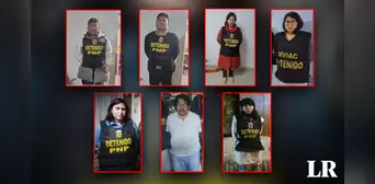 Detienen a 7 integrantes de red de estafa piramidal que operaba en Arequipa, Puno y Cusco