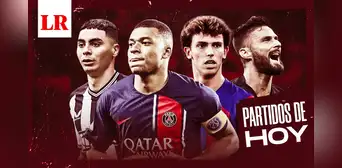 Partidos de hoy, 13 de diciembre: horarios y canales de TV para ver fútbol EN VIVO Partidos de hoy, 13 de diciembre: horarios y canales de TV para ver fútbol EN VIVO