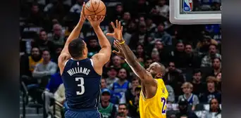 Dallas Maverick derrotaron 127-125 a Los Angeles Lakers por la NBA 2023/24