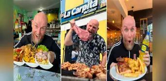 ‘Gringo en Perú’ se enamora de la comida peruana y la compara con la escocesa: "Ahí no hay estos platos"