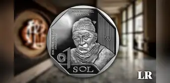 ¿Cómo luce la nueva moneda de S/1 emitida por el BCR y qué personaje aparece?