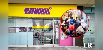 Robo en tienda Tambo: cámaras grabaron asalto en 'manada' en local del centro de Lima
