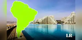 La segunda piscina más grande del mundo está en Sudamérica: mide más de 1 km de largo