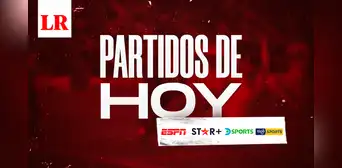Partidos de hoy, jueves 14 de diciembre: revisa la programación y canales de TV