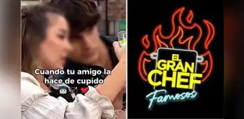 Usuarios se emocionan por la pareja que estaría naciendo en ‘El gran chef’: "Que viva el amor"