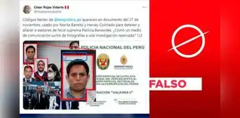 Es falso que hubo filtración entre LR y fiscales: imagen corresponde a nota periodística meses antes de operación Valkiria