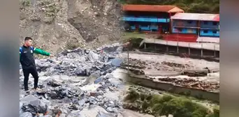 Puno: intensas lluvias provocan desborde de río y destruye infraestructura de colegio Puno: intensas lluvias provocan desborde de río y destruye infraestructura de colegio