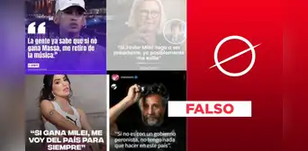 Ni Lali Espósito ni Fito Páez dijeron que se iban a ir de Argentina si ganaba Javier Milei