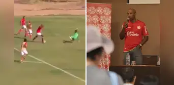 ‘Cuto’ Guadalupe volvió a hacer 'la de Ronaldinho' 13 años después: ¿cómo le fue? ‘Cuto’ Guadalupe volvió a hacer 'la de Ronaldinho' 13 años después: ¿cómo le fue?