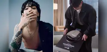 Jungkook, de BTS, recibió su placa del billón en Spotify por su canción 'Seven' Jungkook, de BTS, recibió su placa del billón en Spotify por su canción 'Seven'